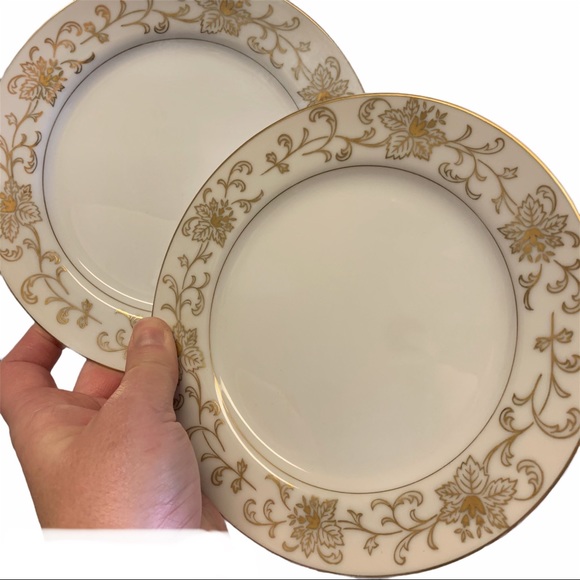 HP {Mikasa} 2 Fine China Narumi Sheraton bread plates - Picture 7 of 10